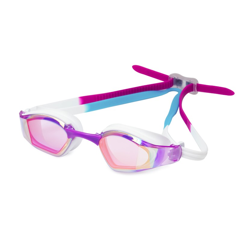 Schwimmbrille Gletscher lila Spiegel - Saeko
