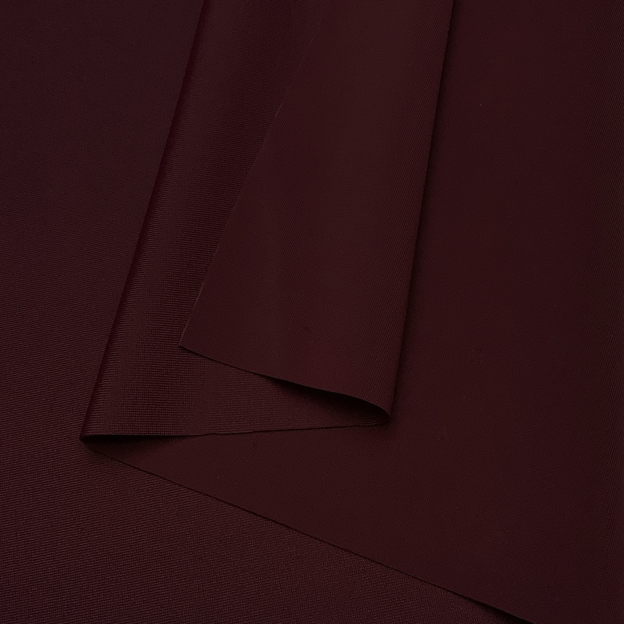 Swimwear fabric matte Aubergine - 3