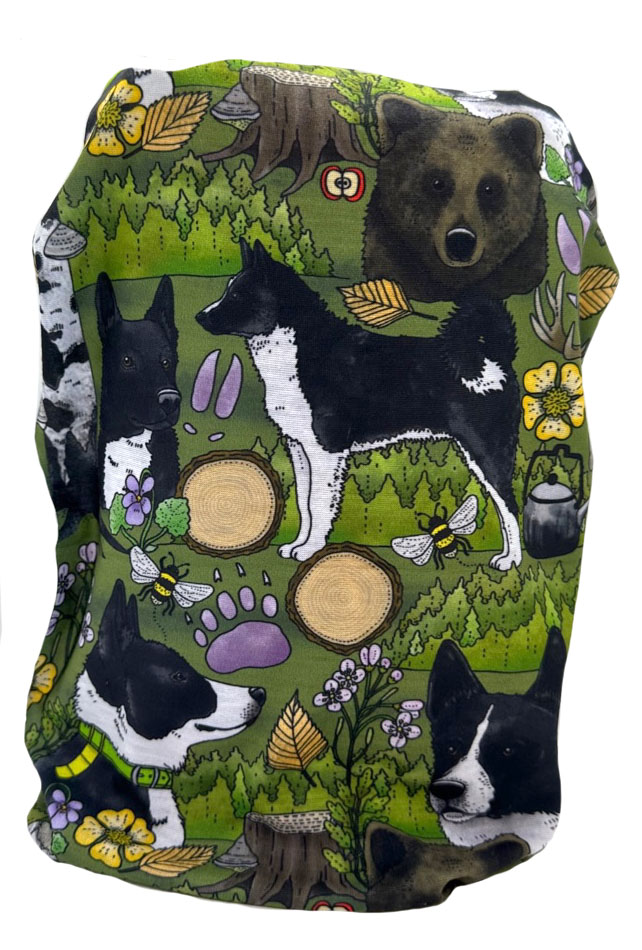 Tub / multiscarf Karelsk björnhund