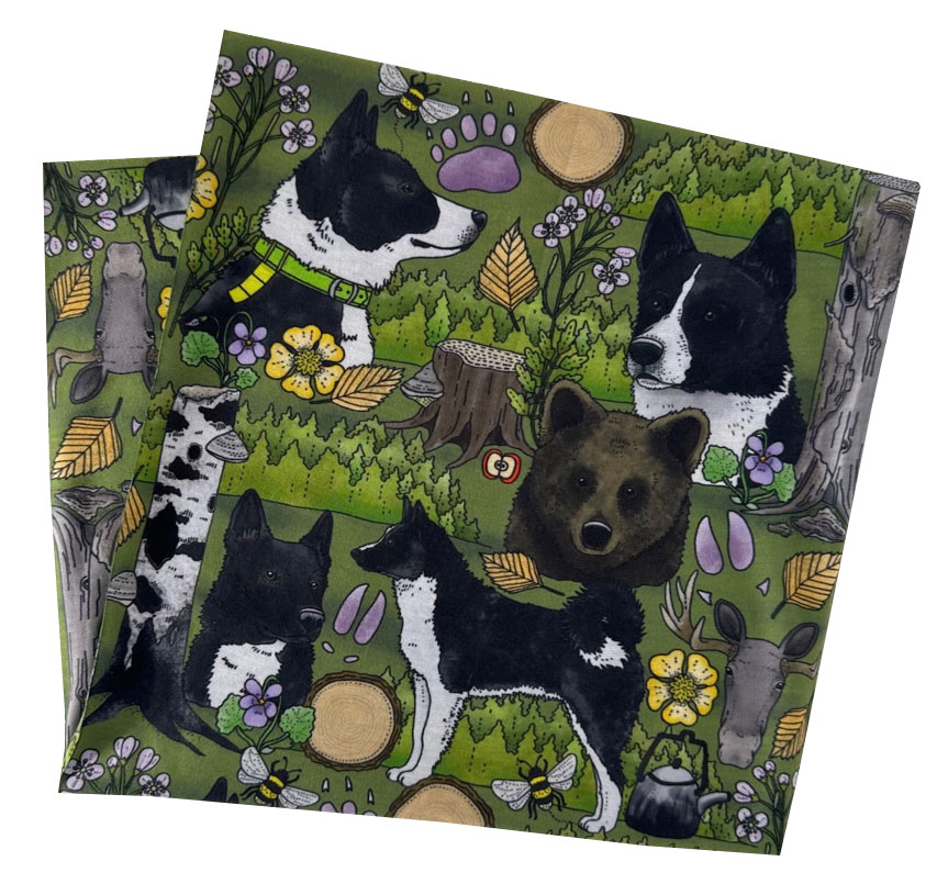 Tub / multiscarf Karelsk björnhund - 2