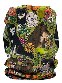 Tub / multiscarf Finsk lapphund