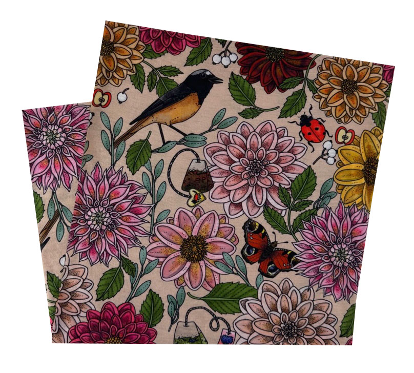 Tub / multiscarf Dahlia - 2
