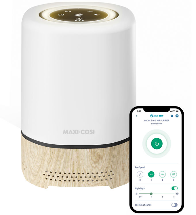 Maxi-Cosi Clean 3-i-1 luftrenare