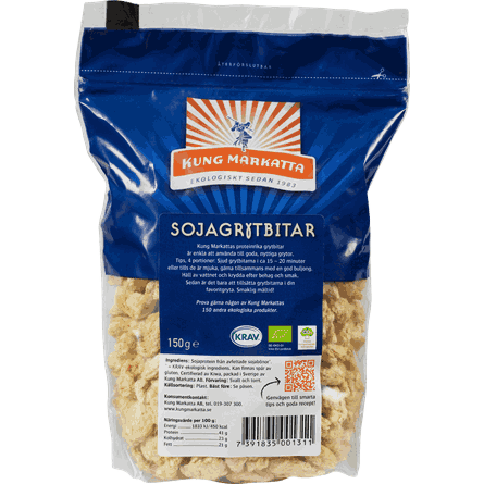 Sojagrytbitar 150 gram