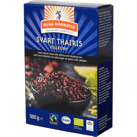 Svart Thairis 500 gram