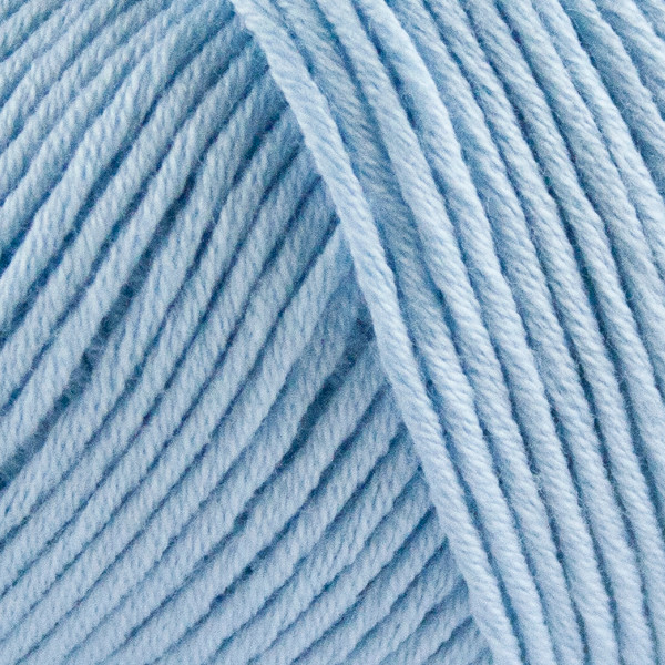 Organic Cotton, 133 Ljus Blå