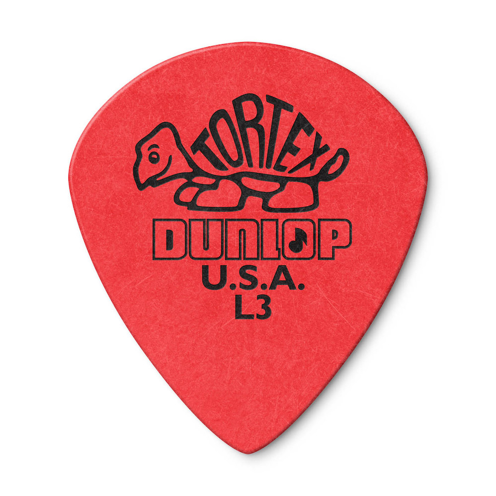 Dunlop Tortex® Jazz 3 Pick L3 Light 