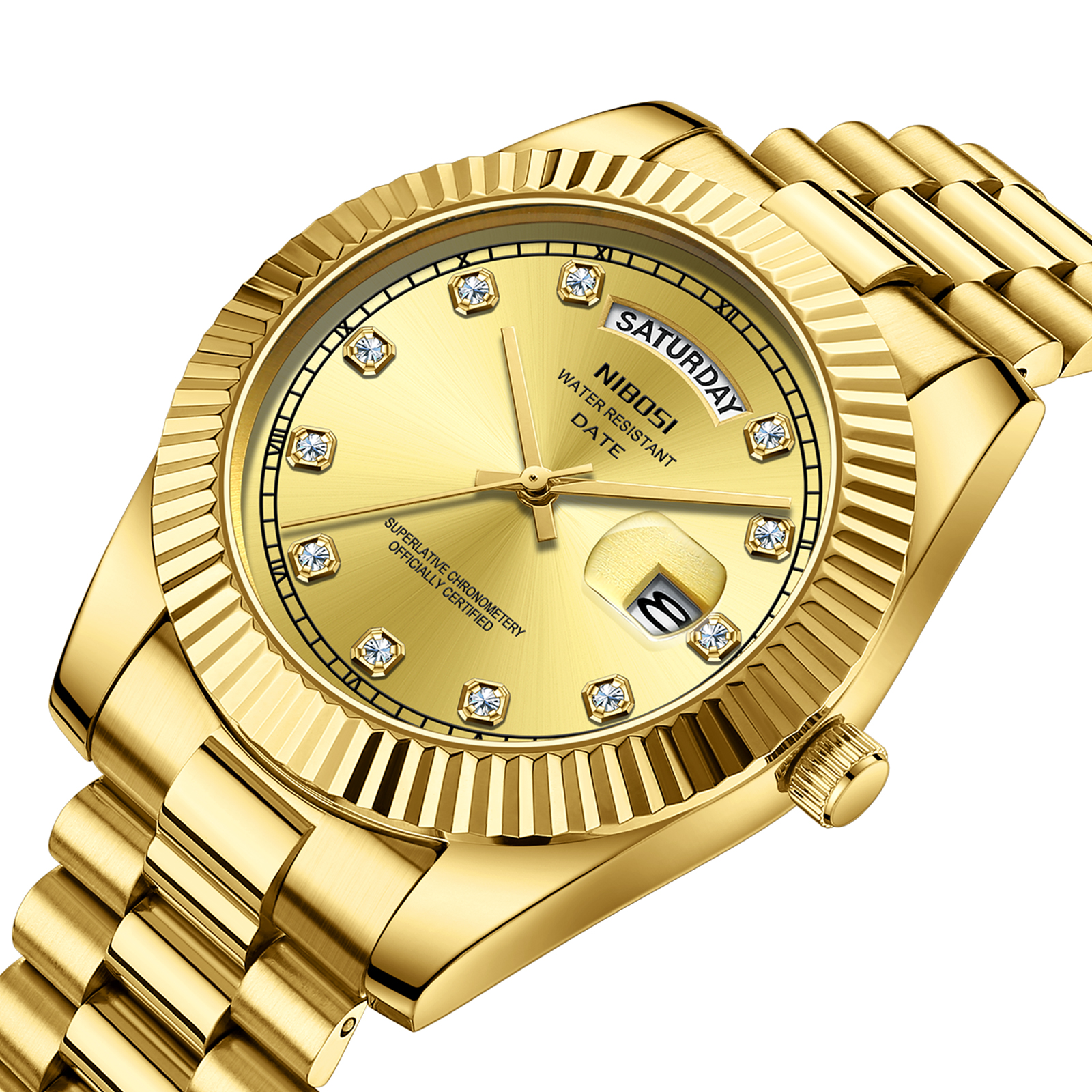 Nibosi Day-Date Gold - 2