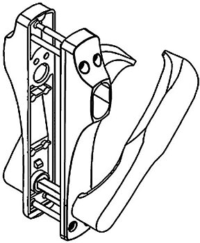 Assa Abloy Nödutrymningsbeslag 188363 komplett