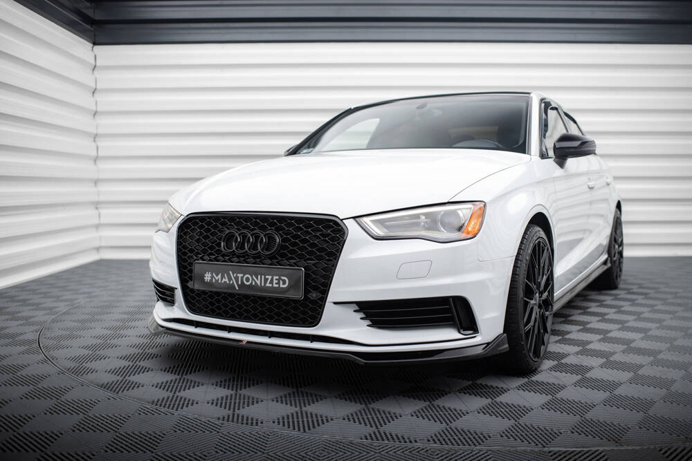 Maxton - FRONT SPLITTER V.2 AUDI A3 SEDAN 8V - 3