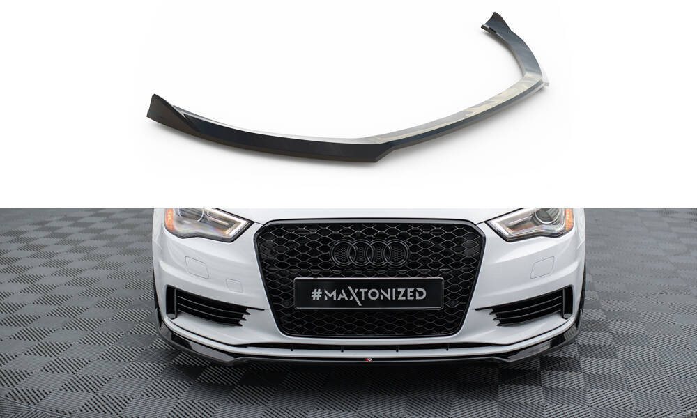 Maxton - FRONT SPLITTER V.2 AUDI A3 SEDAN 8V