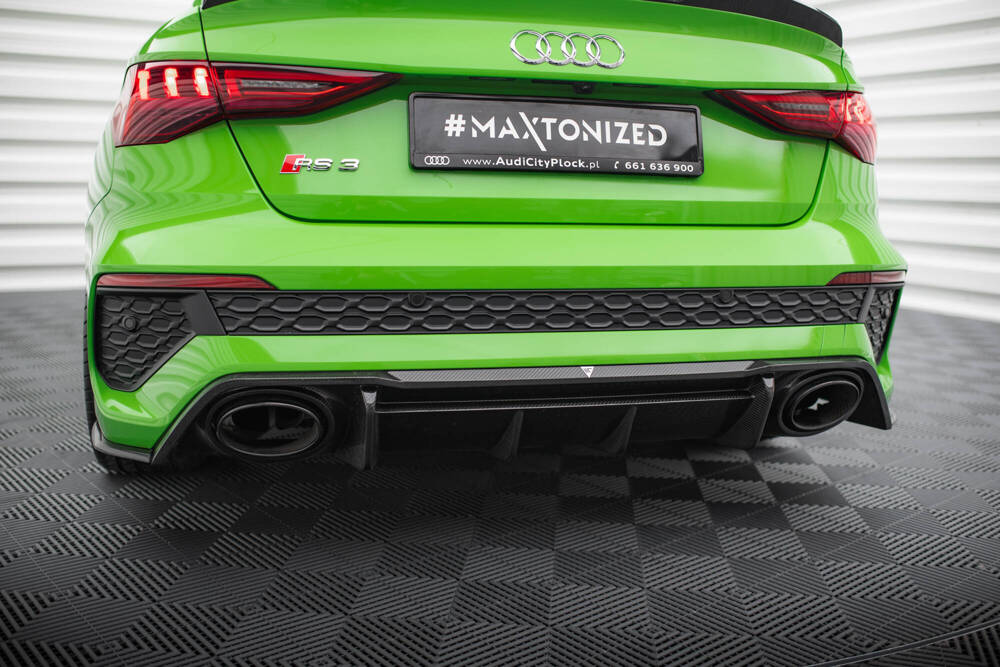 Maxton - CARBON FIBER REAR DIFFUSER AUDI RS3 SEDAN 8Y - 9