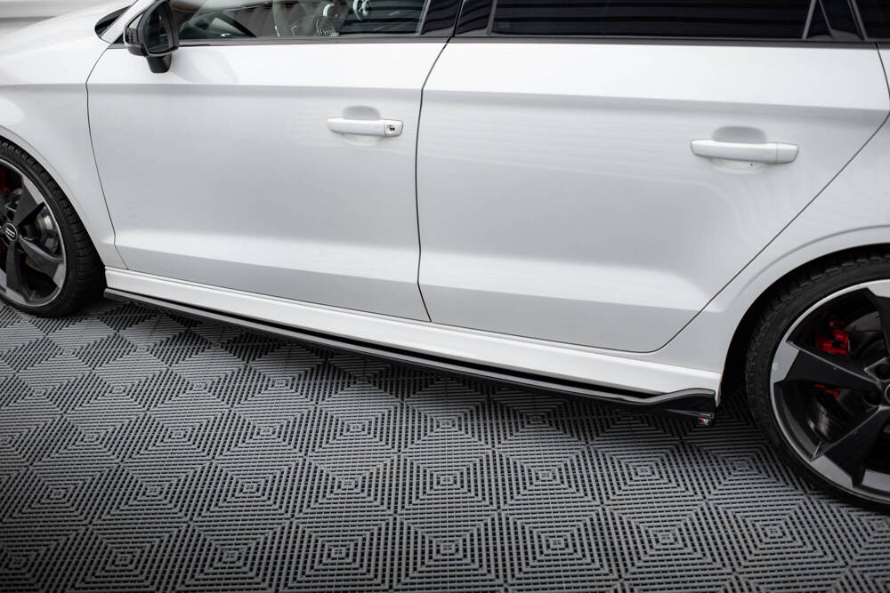 Maxton - SIDE SKIRTS DIFFUSERS V.3 AUDI RS3 SEDAN 8V FACELIFT - 4