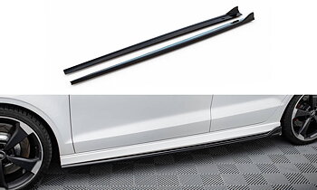 Maxton - SIDE SKIRTS DIFFUSERS V.3 AUDI RS3 SEDAN 8V FACELIFT