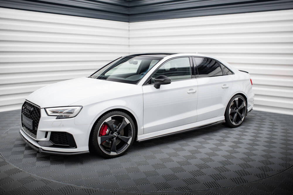 Maxton - SIDE SKIRTS DIFFUSERS V.2 AUDI RS3 SEDAN 8V FACELIFT - 2