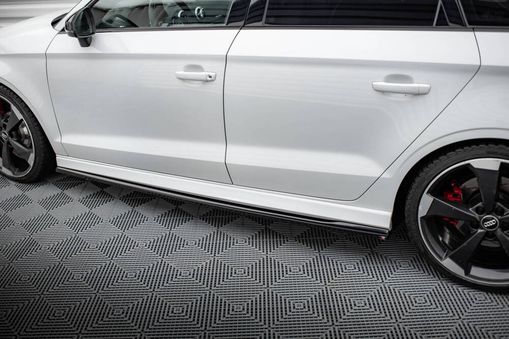 Maxton - SIDE SKIRTS DIFFUSERS V.2 AUDI RS3 SEDAN 8V FACELIFT - 4