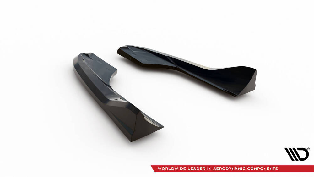 Maxton - REAR SIDE SPLITTERS V.3 AUDI RS3 SEDAN 8V FACELIFT - 6