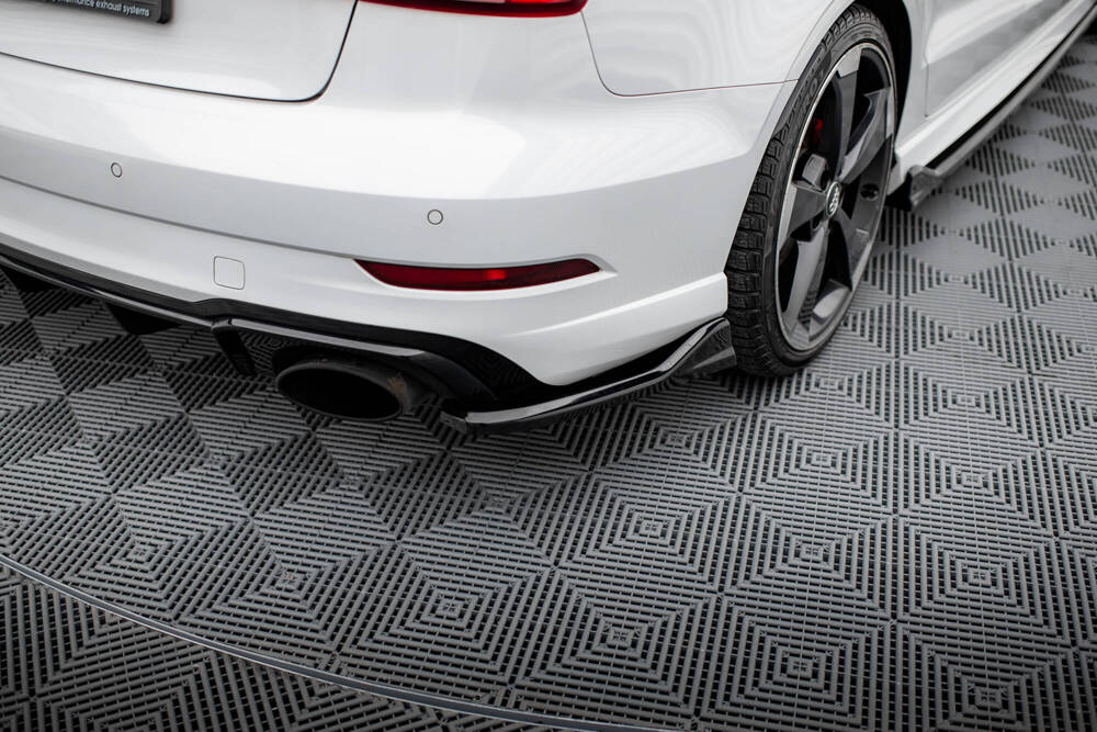 Maxton - REAR SIDE SPLITTERS V.3 AUDI RS3 SEDAN 8V FACELIFT - 3