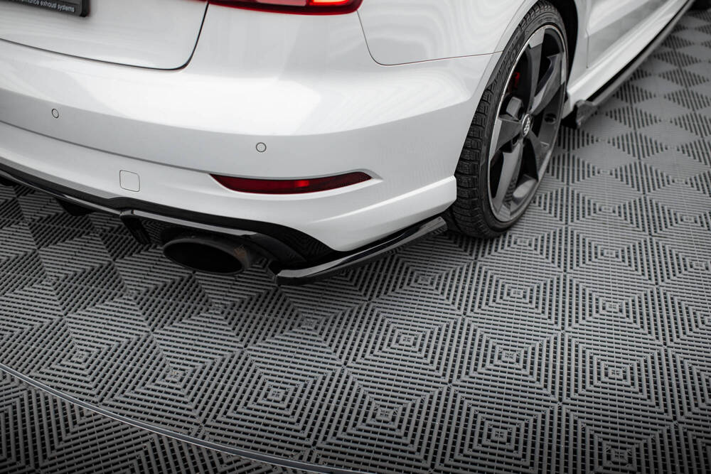 Maxton - REAR SIDE SPLITTERS V.2 AUDI RS3 SEDAN 8V FACELIFT - 3