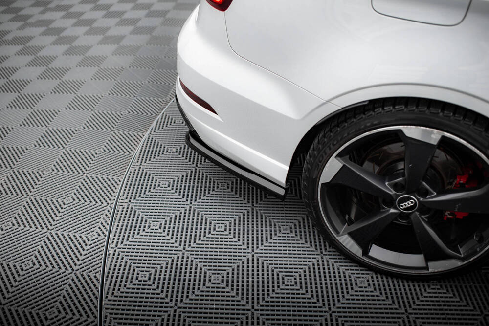 Maxton - REAR SIDE SPLITTERS V.2 AUDI RS3 SEDAN 8V FACELIFT - 4