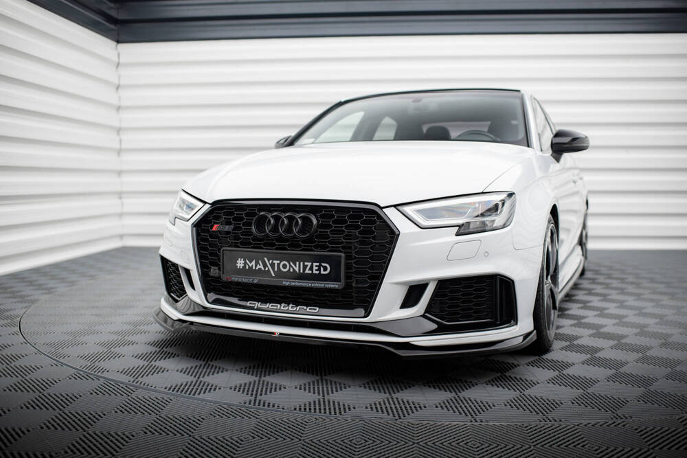 Maxton - FRONT SPLITTER V.5 AUDI RS3 SEDAN 8V FACELIFT - 3