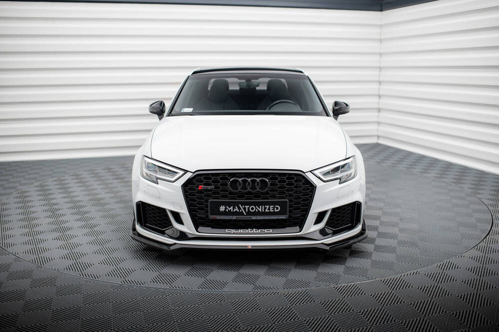 Maxton - FRONT SPLITTER V.4 AUDI RS3 SEDAN 8V FACELIFT - 2
