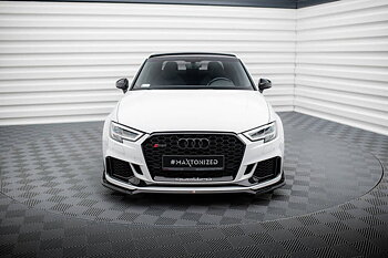 Maxton - FRONT SPLITTER V.4 AUDI RS3 SEDAN 8V FACELIFT