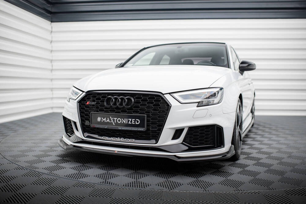 Maxton - FRONT SPLITTER V.4 AUDI RS3 SEDAN 8V FACELIFT - 3