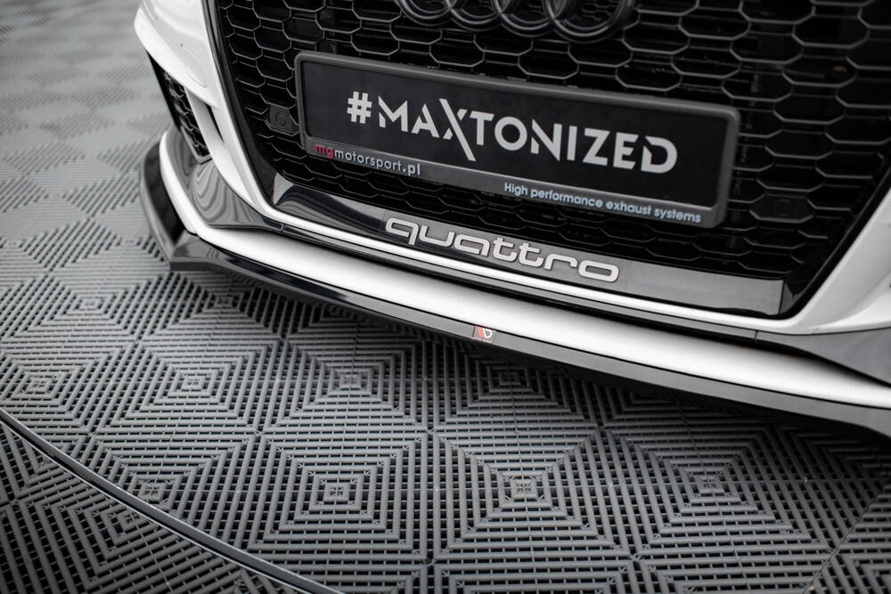 Maxton - FRONT SPLITTER V.4 AUDI RS3 SEDAN 8V FACELIFT - 4