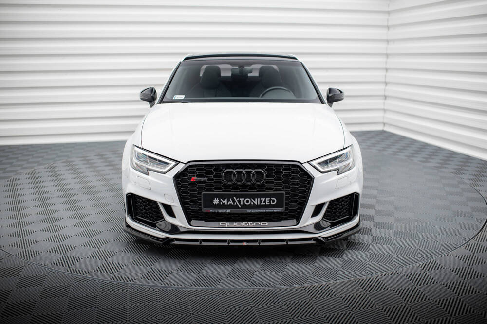 Maxton - FRONT SPLITTER V.3 AUDI RS3 SEDAN 8V FACELIFT - 2