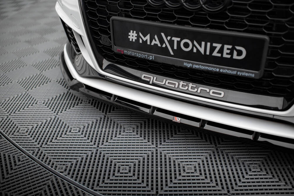 Maxton - FRONT SPLITTER V.3 AUDI RS3 SEDAN 8V FACELIFT - 4
