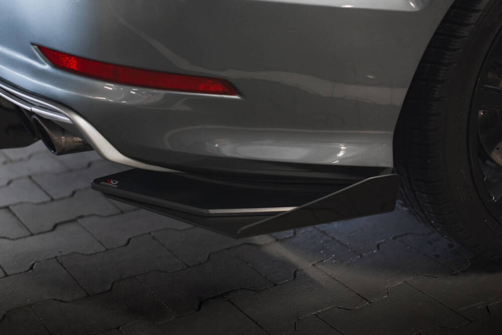 Maxton - STREET PRO REAR SIDE SPLITTERS + FLAPS AUDI S3 SEDAN 8V - 2