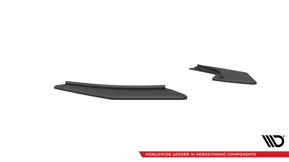 Maxton - STREET PRO REAR SIDE SPLITTERS AUDI S3 SEDAN 8V - 4