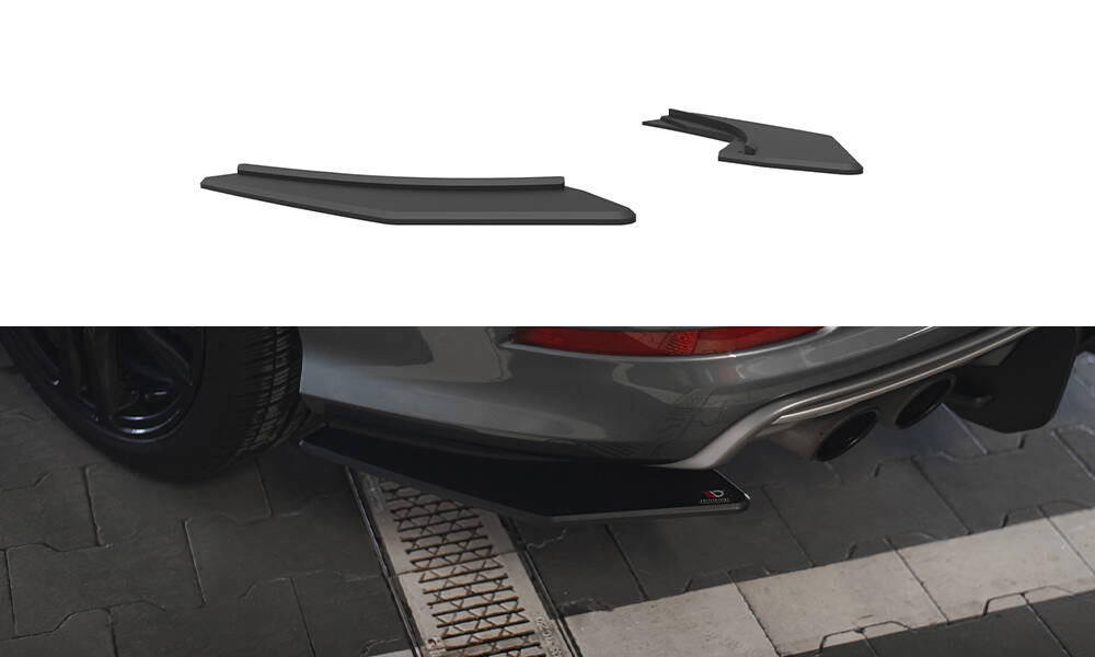 Maxton - STREET PRO REAR SIDE SPLITTERS AUDI S3 SEDAN 8V