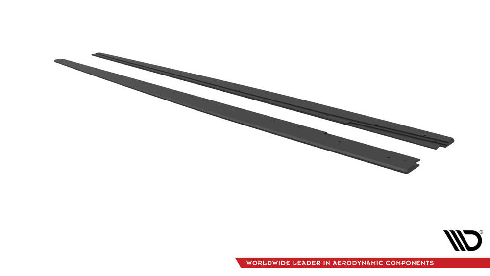 Maxton - STREET PRO SIDE SKIRTS DIFFUSERS AUDI S3 / A3 S-LINE SEDAN 8V - 4