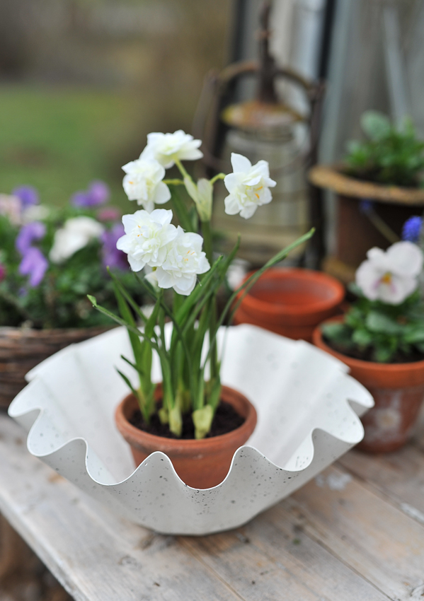 Edith Bowl - Large - 30x13 cm - Vanilla White