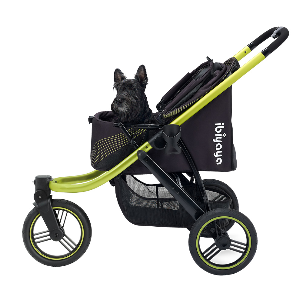 The Beast Pet Jogging Stroller -  Jet Black - 3