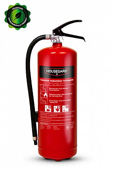Housegard Pulversläckare PE6 55A 233 B C röd 6kg