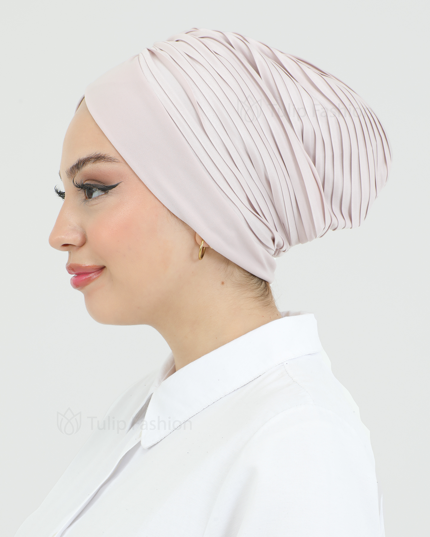 Turban - Aria - Nude Pink