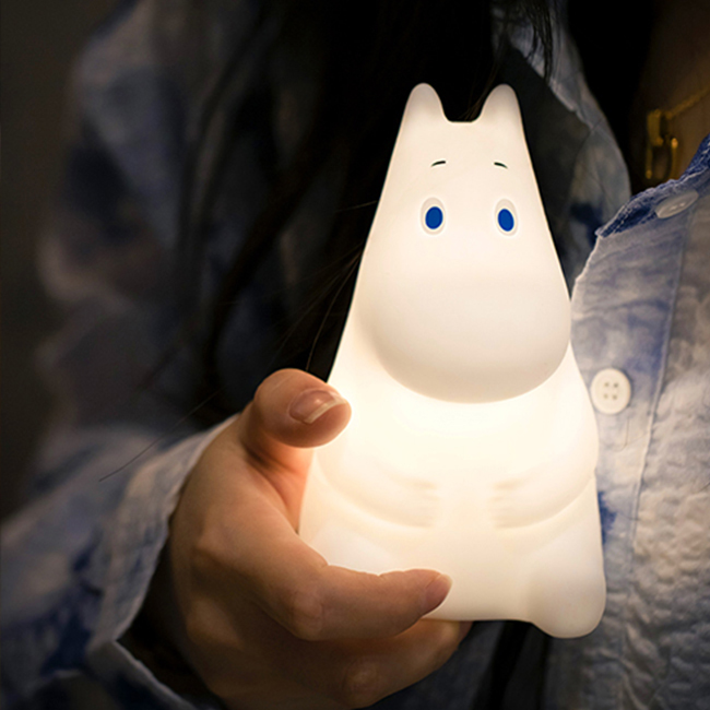 Mumin Mjuk Silikonlampa 13 cm 