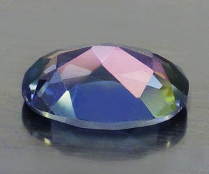 Impresionante piedra preciosa de topacio místico natural de talla ovalada calibrada de 6x4 mm - 2