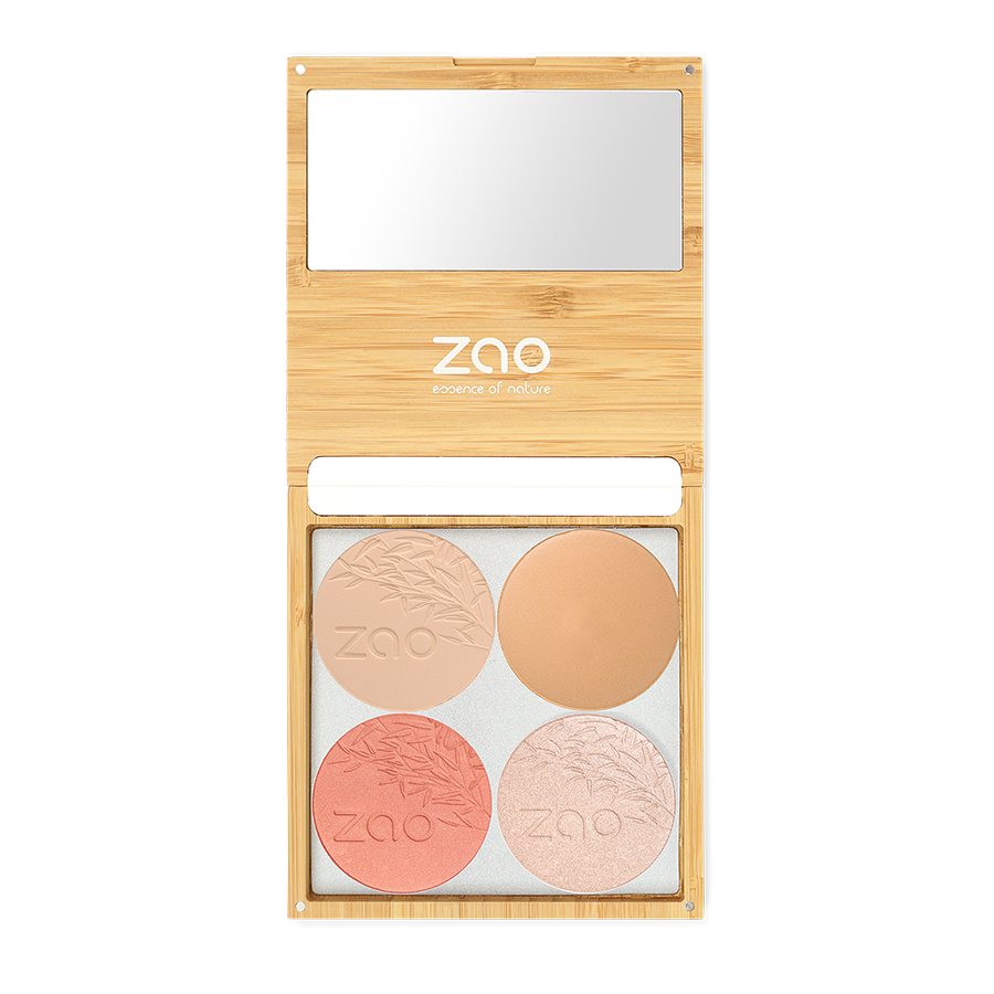 ZAO Refillable Magnetic Bamboo Palette L (tom) - 15