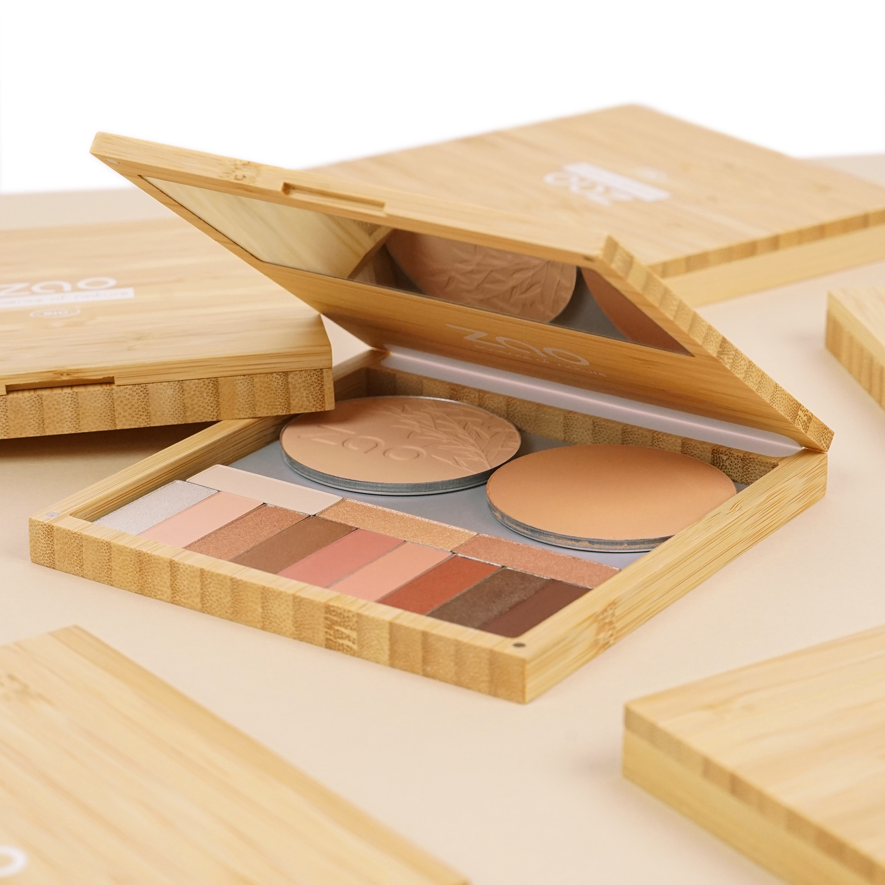 ZAO Refillable Magnetic Bamboo Palette L (tom) - 11