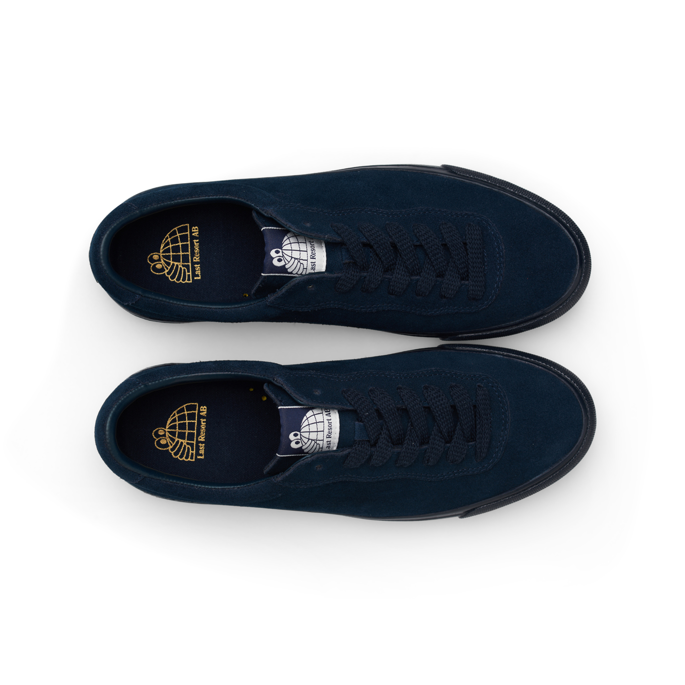 Last Resort AB VM001 Lo Suede Full Dip Dress Blue Skatesko
