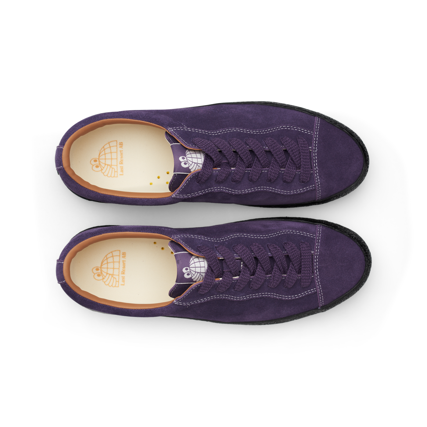 Last Resort AB VM002 Lo Suede Loganberry/Black Skateskor - 3
