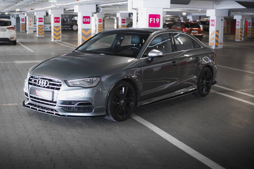 Maxton - STREET PRO FRONT SPLITTER AUDI S3 / A3 S-LINE SEDAN 8V - 5