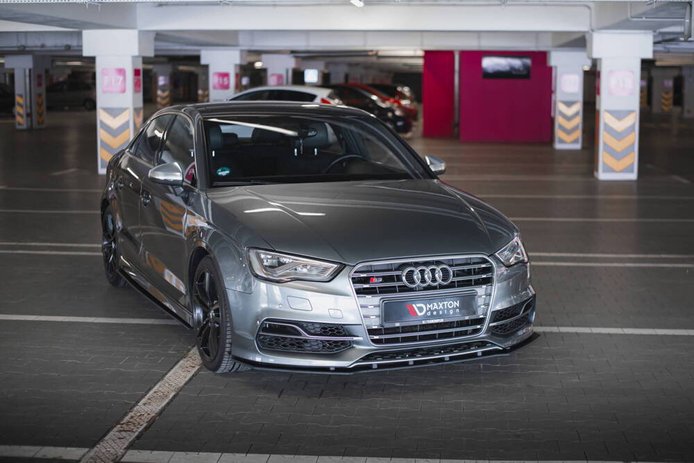 Maxton - STREET PRO FRONT SPLITTER AUDI S3 / A3 S-LINE SEDAN 8V - 2