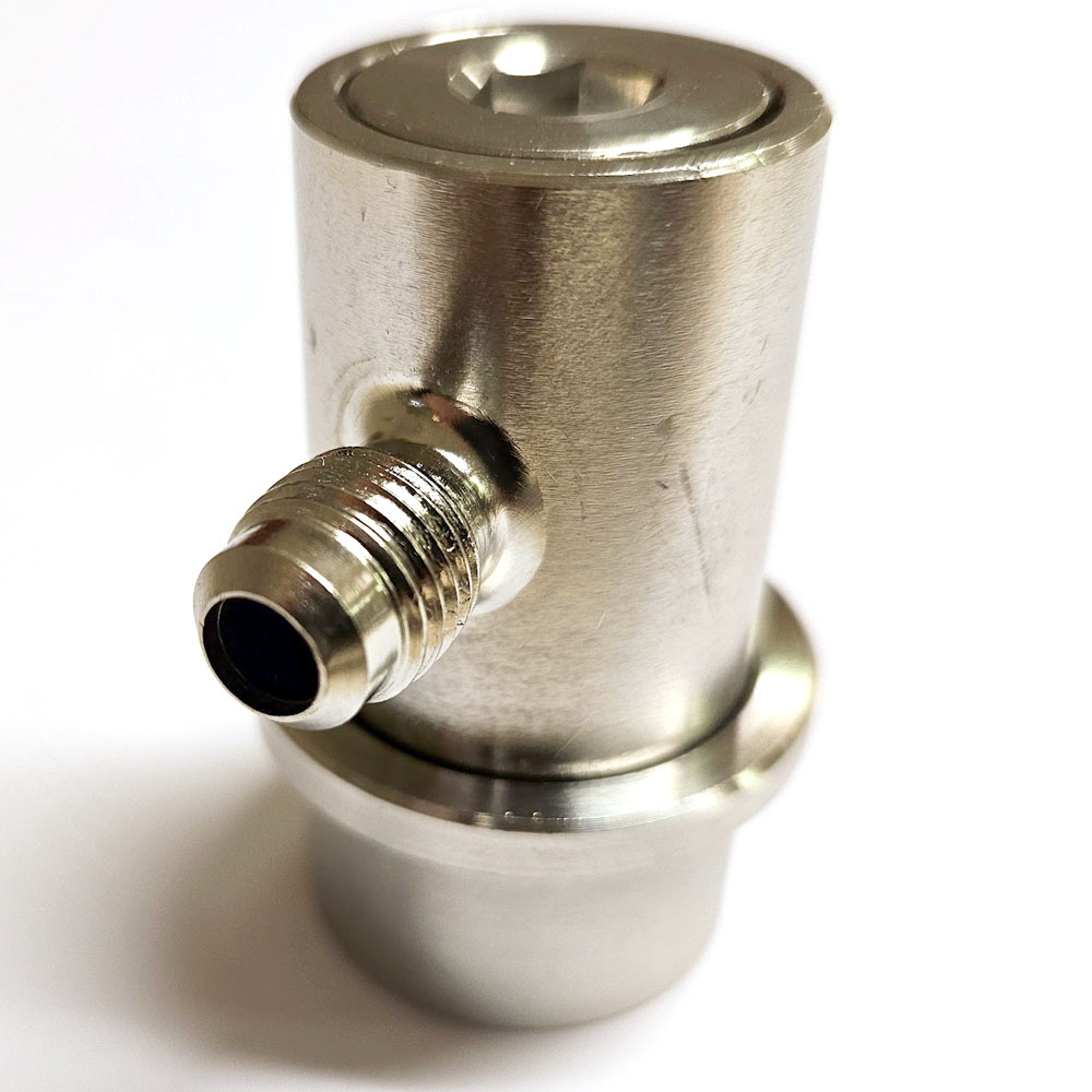 Rostfri kulkoppling - 1/4" MFL - öl - 2