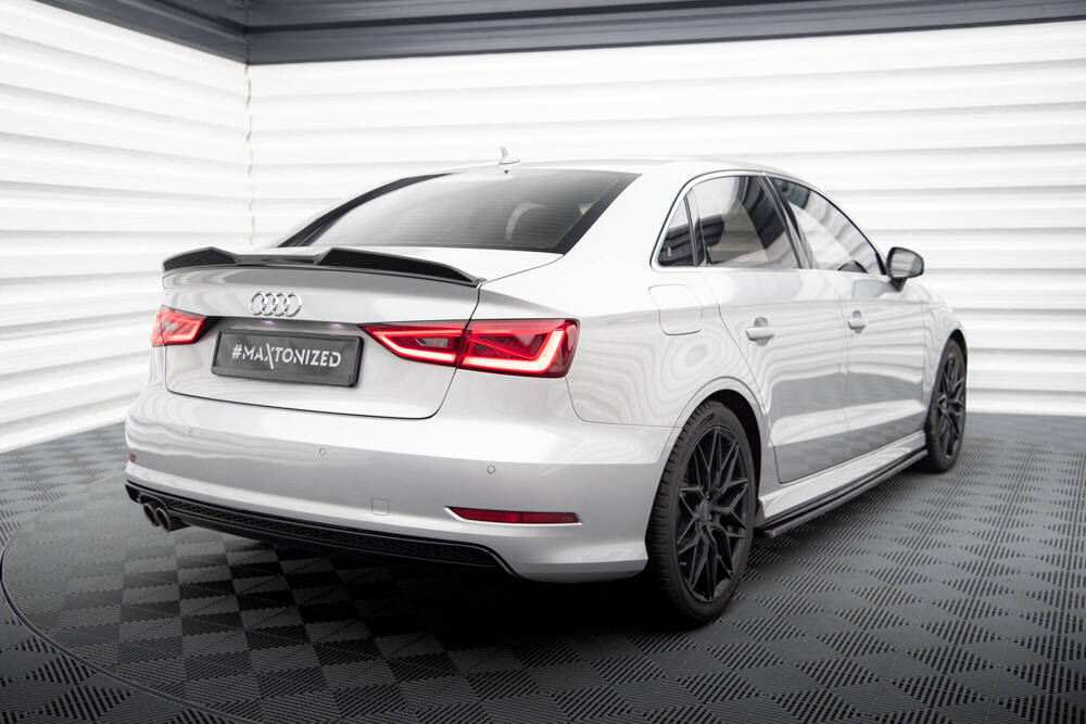 Maxton - SPOILER CAP 3D AUDI A3 / A3 S-LINE / S3 / RS3 SEDAN 8V - 2