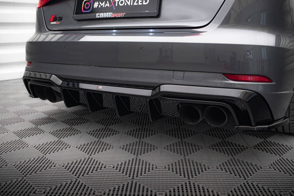 Maxton - REAR VALANCE AUDI S3 SPORTBACK 8V FACELIFT - 5